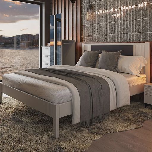 Кровать «Брента», белая